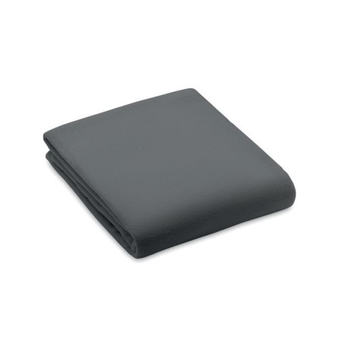 Koc z polaru RPET 130gr/m² ciemno szary Koc z polaru RPET 130gr/m² ciemno szary