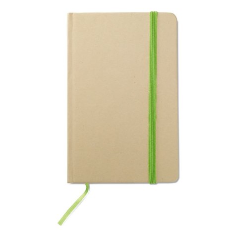 Notes z recyklingu limonka