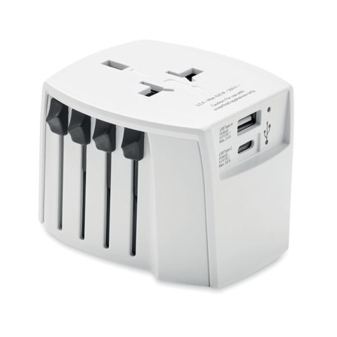 Skross MUV adapter USB A/C biały Skross MUV adapter USB A/C biały
