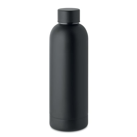 Stalowa butelka z recyklingu czarny