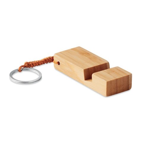 Brelok i podstawka na smartfon drewna Brelok i podstawka na smartfon drewna