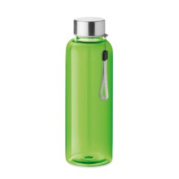 RPET bottle 500ml przezroczysty limonka