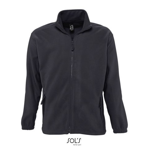 NORTH Męski polar 300g charcoal grey XS NORTH Męski polar 300g charcoal grey XS