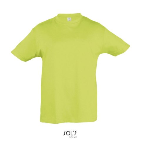 REGENT Dziecięcy T-SHIRT Apple Green 4XL REGENT Dziecięcy T-SHIRT Apple Green 4XL