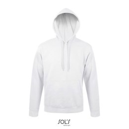 SNAKE sweter z kapturem Biały XXL