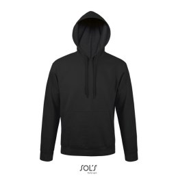 SNAKE sweter z kapturem Czarny / Czarny opal M