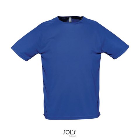 SPORTY Męski T-SHIRT 140g Niebieski XS