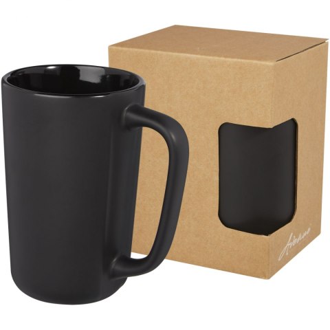Perk ceramiczny kubek, 480 ml czarny Perk ceramiczny kubek, 480 ml czarny