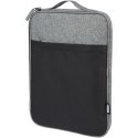 Reclaim 14-calowe etui na laptopa, dwa kolory, z recyklingu z certyfikatem GRS, 2,5 l czarny, szary melanż