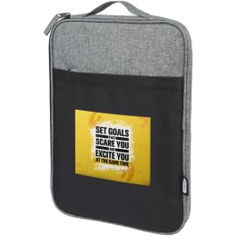 Reclaim 14-calowe etui na laptopa, dwa kolory, z recyklingu z certyfikatem GRS, 2,5 l czarny, szary melanż