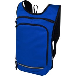 Trails plecak outdorowy, certyfikat GRS, tworzywo RPET, 6,5 l błękit królewski