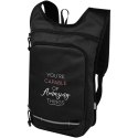Trails plecak outdorowy, certyfikat GRS, tworzywo RPET, 6,5 l czarny