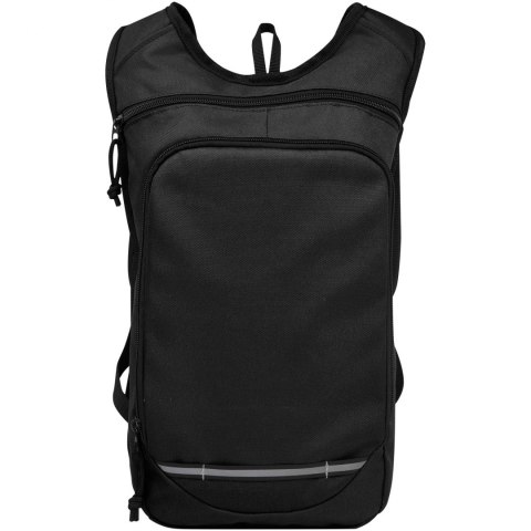 Trails plecak outdorowy, certyfikat GRS, tworzywo RPET, 6,5 l czarny Trails plecak outdorowy, certyfikat GRS, tworzywo RPET, 6,5 l czarny