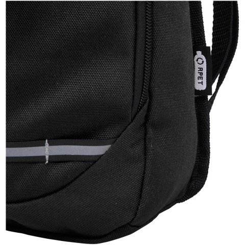 Trails plecak outdorowy, certyfikat GRS, tworzywo RPET, 6,5 l czarny Trails plecak outdorowy, certyfikat GRS, tworzywo RPET, 6,5 l czarny