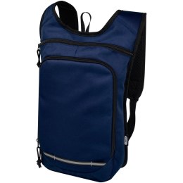 Trails plecak outdorowy, certyfikat GRS, tworzywo RPET, 6,5 l granatowy
