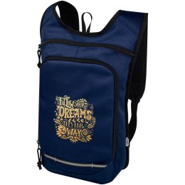 Trails plecak outdorowy, certyfikat GRS, tworzywo RPET, 6,5 l granatowy
