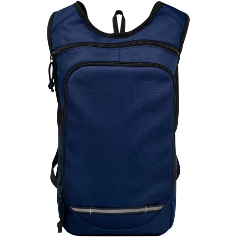 Trails plecak outdorowy, certyfikat GRS, tworzywo RPET, 6,5 l granatowy Trails plecak outdorowy, certyfikat GRS, tworzywo RPET, 6,5 l granatowy