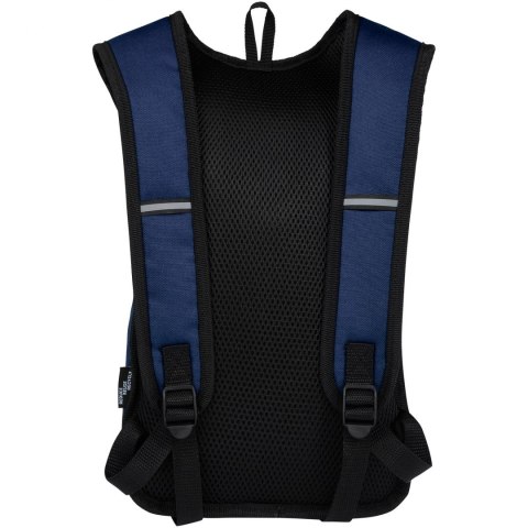Trails plecak outdorowy, certyfikat GRS, tworzywo RPET, 6,5 l granatowy Trails plecak outdorowy, certyfikat GRS, tworzywo RPET, 6,5 l granatowy
