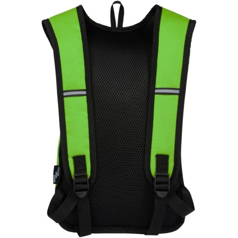 Trails plecak outdorowy, certyfikat GRS, tworzywo RPET, 6,5 l limonka Trails plecak outdorowy, certyfikat GRS, tworzywo RPET, 6,5 l limonka