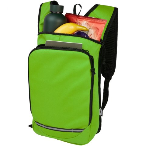 Trails plecak outdorowy, certyfikat GRS, tworzywo RPET, 6,5 l limonka Trails plecak outdorowy, certyfikat GRS, tworzywo RPET, 6,5 l limonka