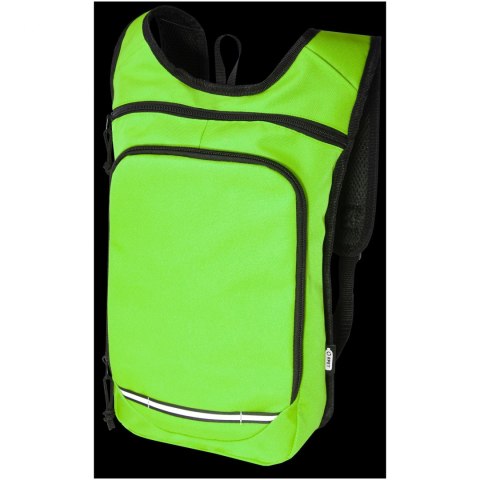 Trails plecak outdorowy, certyfikat GRS, tworzywo RPET, 6,5 l limonka Trails plecak outdorowy, certyfikat GRS, tworzywo RPET, 6,5 l limonka
