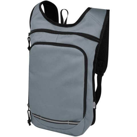Trails plecak outdorowy, certyfikat GRS, tworzywo RPET, 6,5 l szary Trails plecak outdorowy, certyfikat GRS, tworzywo RPET, 6,5 l szary