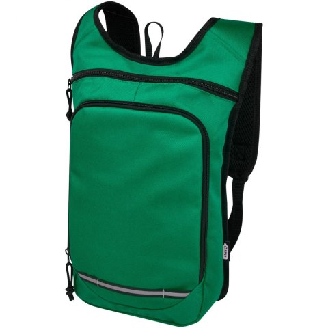 Trails plecak outdorowy, certyfikat GRS, tworzywo RPET, 6,5 l zielony Trails plecak outdorowy, certyfikat GRS, tworzywo RPET, 6,5 l zielony