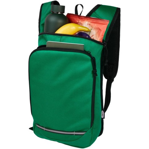 Trails plecak outdorowy, certyfikat GRS, tworzywo RPET, 6,5 l zielony Trails plecak outdorowy, certyfikat GRS, tworzywo RPET, 6,5 l zielony