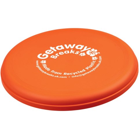 Orbit frisbee z tworzywa sztucznego pochodzącego z recyklingu pomarańczowy Orbit frisbee z tworzywa sztucznego pochodzącego z recyklingu pomarańczowy