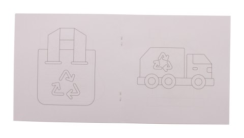 Personalizowany zestaw do kolorowania / kredki / ochrona środowiska Personalizowany zestaw do kolorowania / kredki / ochrona środowiska