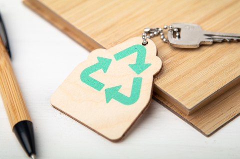 Brelok, recykling Brelok, recykling