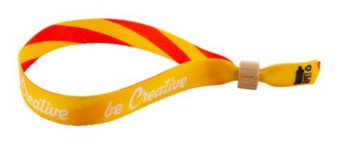 Personalizowana opaska festiwalowa RPET Personalizowana opaska festiwalowa RPET