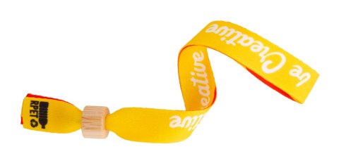 Personalizowana opaska festiwalowa RPET Personalizowana opaska festiwalowa RPET