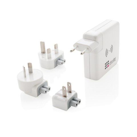 Adapter podróżny, bezprzewodowy power bank 6700 mAh Adapter podróżny, bezprzewodowy power bank 6700 mAh