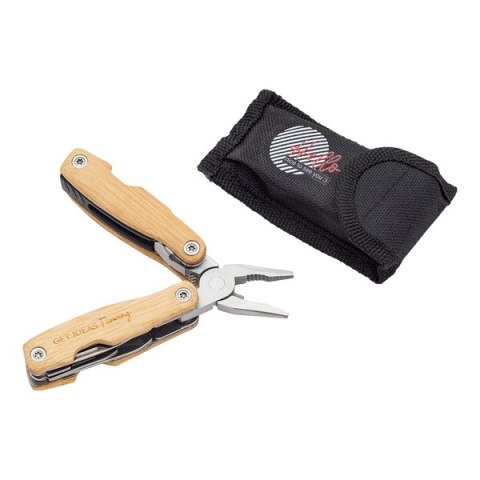 Mini multitool Exton, brązowy Mini multitool Exton, brązowy