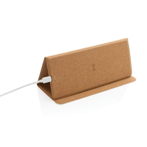 Korkowa podkładka pod mysz, ładowarka bezprzewodowa 10W Korkowa podkładka pod mysz, ładowarka bezprzewodowa 10W