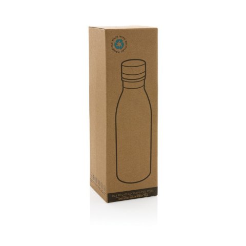 Butelka sportowa 500 ml ze stali nierdzewnej z recyklingu Butelka sportowa 500 ml ze stali nierdzewnej z recyklingu
