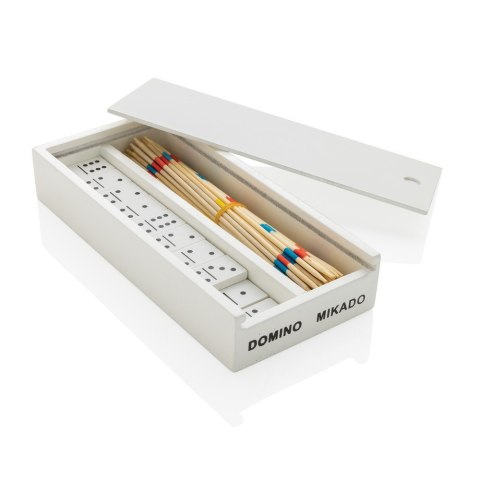 Zestaw gier, mikado i domino Zestaw gier, mikado i domino