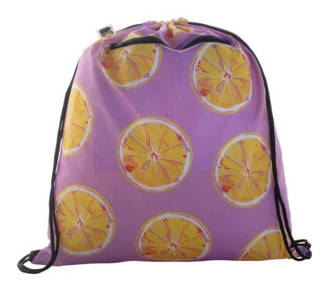 CreaDraw Zip RPET personalizowany worek ze sznurkami CreaDraw Zip RPET personalizowany worek ze sznurkami