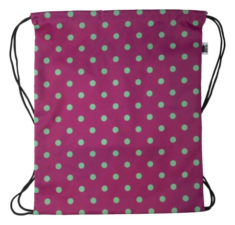 CreaDraw Zip RPET personalizowany worek ze sznurkami CreaDraw Zip RPET personalizowany worek ze sznurkami