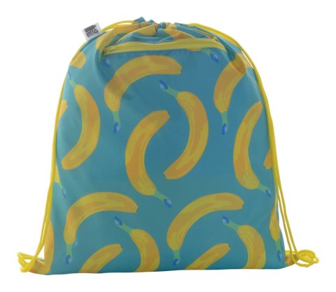 CreaDraw Zip RPET personalizowany worek ze sznurkami CreaDraw Zip RPET personalizowany worek ze sznurkami