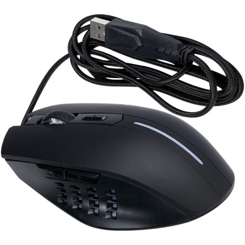 Gleam mysz do gier z oświetleniem RGB czarny Gleam mysz do gier z oświetleniem RGB czarny