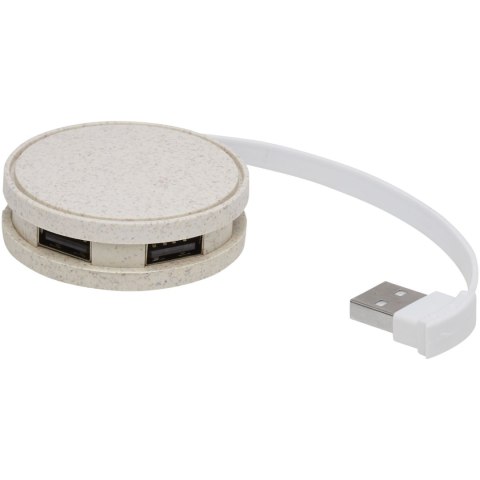 Kenzu koncentrator USB ze słomy pszennej piasek pustyni Kenzu koncentrator USB ze słomy pszennej piasek pustyni