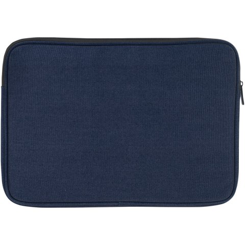 Joey 14-calowe etui na laptopa z płótna z recyklingu z certyfikatem GRS, o pojemności 2 l granatowy Joey 14-calowe etui na laptopa z płótna z recyklingu z certyfikatem GRS, o pojemności 2 l granatowy