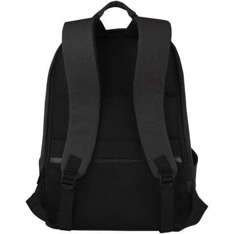 Joey 15,6-calowy plecak na laptopa z płótna z recyklingu z certyfikatem GRS o pojemności 18 l czarny Joey 15,6-calowy plecak na laptopa z płótna z recyklingu z certyfikatem GRS o pojemności 18 l czarny