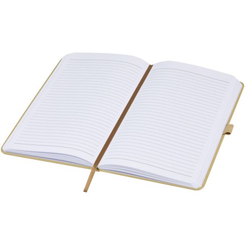 Fabianna notatnik w twardej okładce z papieru gniecionego oliwkowy Fabianna notatnik w twardej okładce z papieru gniecionego oliwkowy
