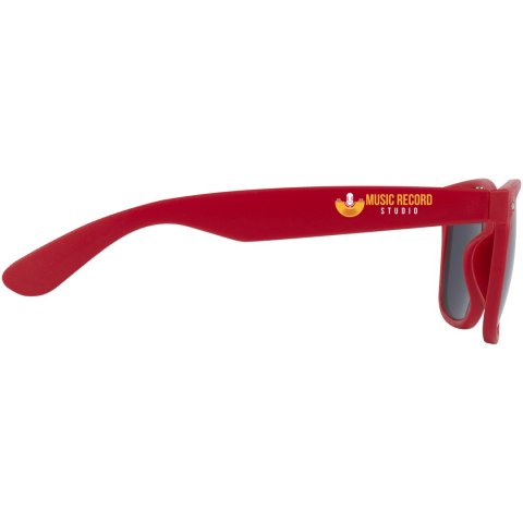 Sun Ray okulary przeciwsłoneczne z tworzywa sztucznego pochodzącego z recyklingu czerwony Sun Ray okulary przeciwsłoneczne z tworzywa sztucznego pochodzącego z recyklingu czerwony