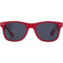 Sun Ray okulary przeciwsłoneczne z tworzywa sztucznego pochodzącego z recyklingu czerwony