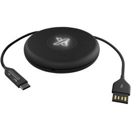 Podróżny podświetlany kabel SCX.design C18 czarny