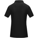 Damska organiczna koszulka polo Graphite z certyfikatem GOTS czarny